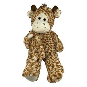 Best Made Toys Giraffe Mom & Baby Large 32" Plush Stuffed Animal Safari Jungle